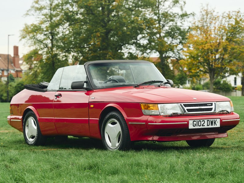 1990 Saab 900 T16 Convertible, foto 1