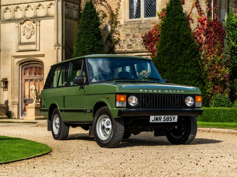 1983 Land Rover Range Rover V8 Suffix A ‘Classic’ 3 dr 5spd, foto 1